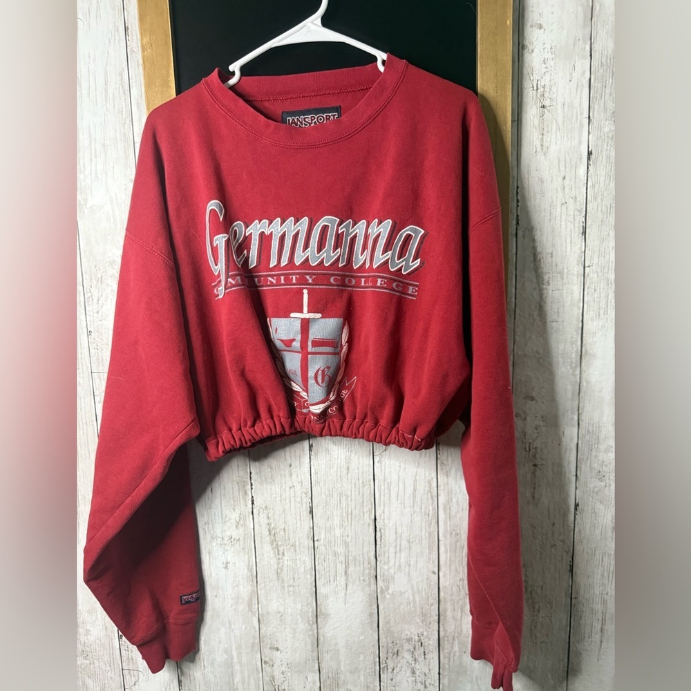 Women’s Jansport XL Cropped Sweatshirt Germanna Community College 373
